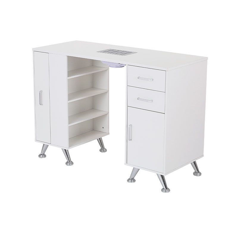 HZ2088 Houten salon spa nageltafelstation met kast