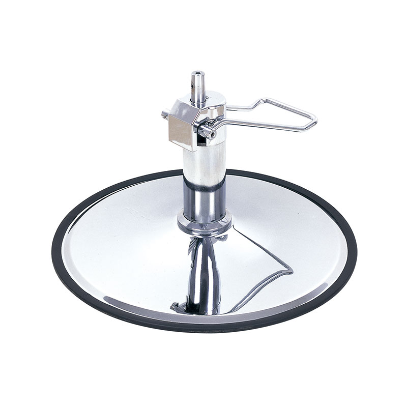 HZ04 Salonstoel hydraulisch zwart pomp met onderstel