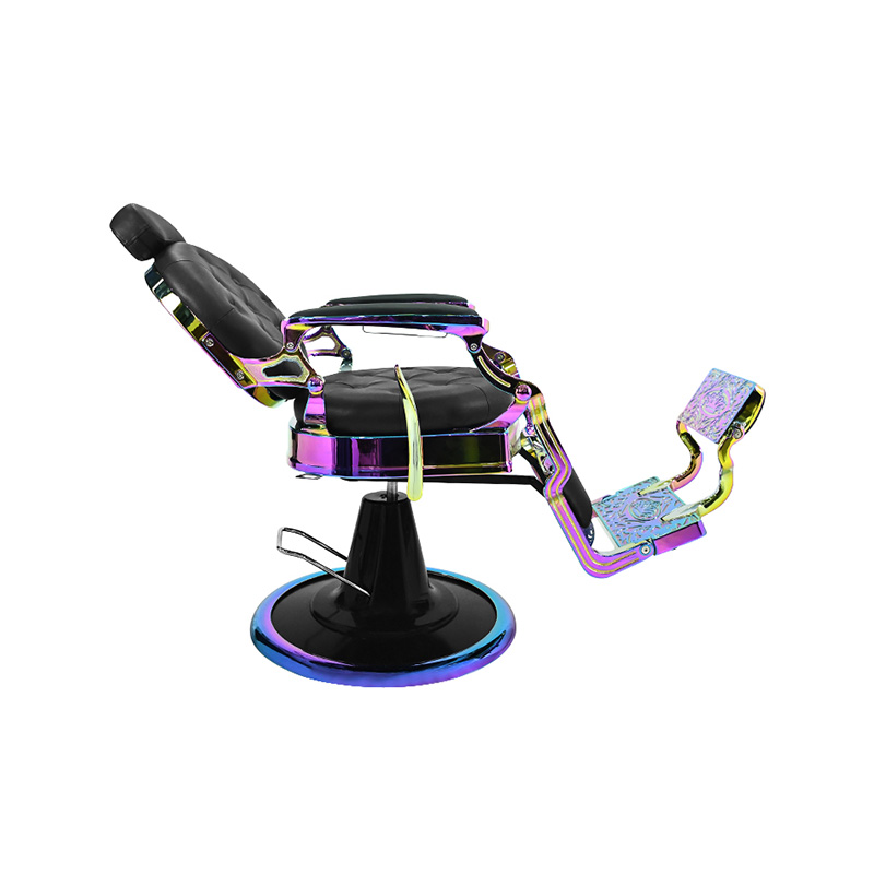 HZ8799XC Retro kappersstoel met laserframe, zware kappersstoelen