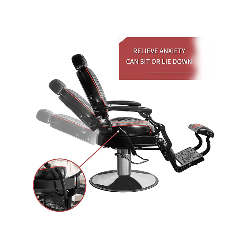 HZ87102WB / HZ87102BK /HZ87102WU / HZ87103 / HZ87102RB Kleur bijpassende stijl vintage kapperszaak meubilair