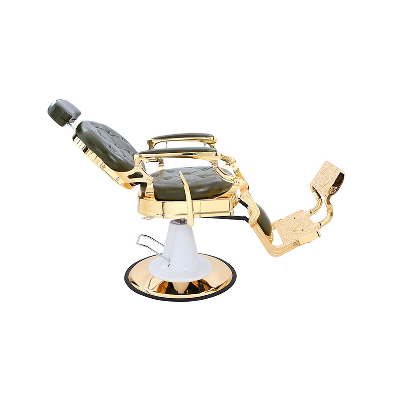 HZ8799ABK / HZ8799AGR / HZ8799WG / HZ8799RG Heren kappersstoel met oliekop, kappersstoel