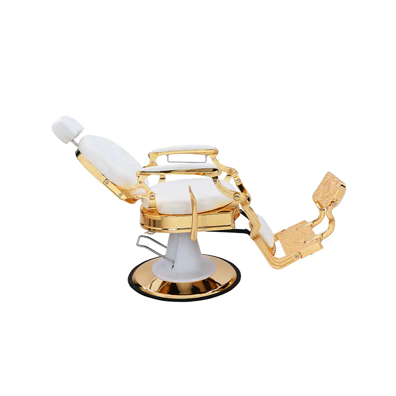 HZ8799ABK / HZ8799AGR / HZ8799WG / HZ8799RG Heren kappersstoel met oliekop, kappersstoel