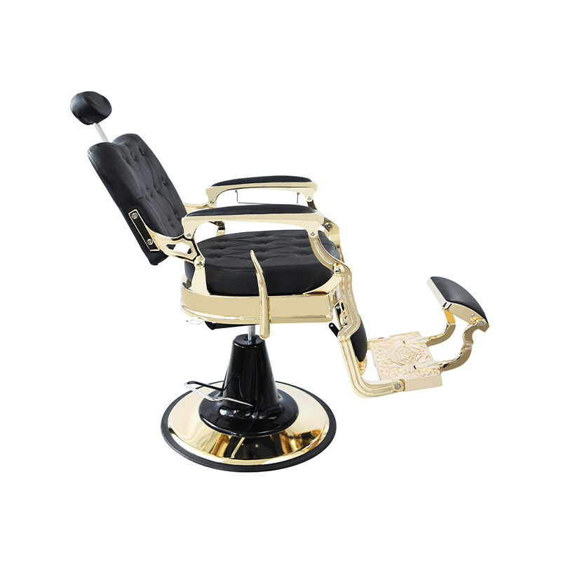 HZ8799F Vintage stijl zware hydraulische verstelbare kappersstoel met vierkante rugleuning