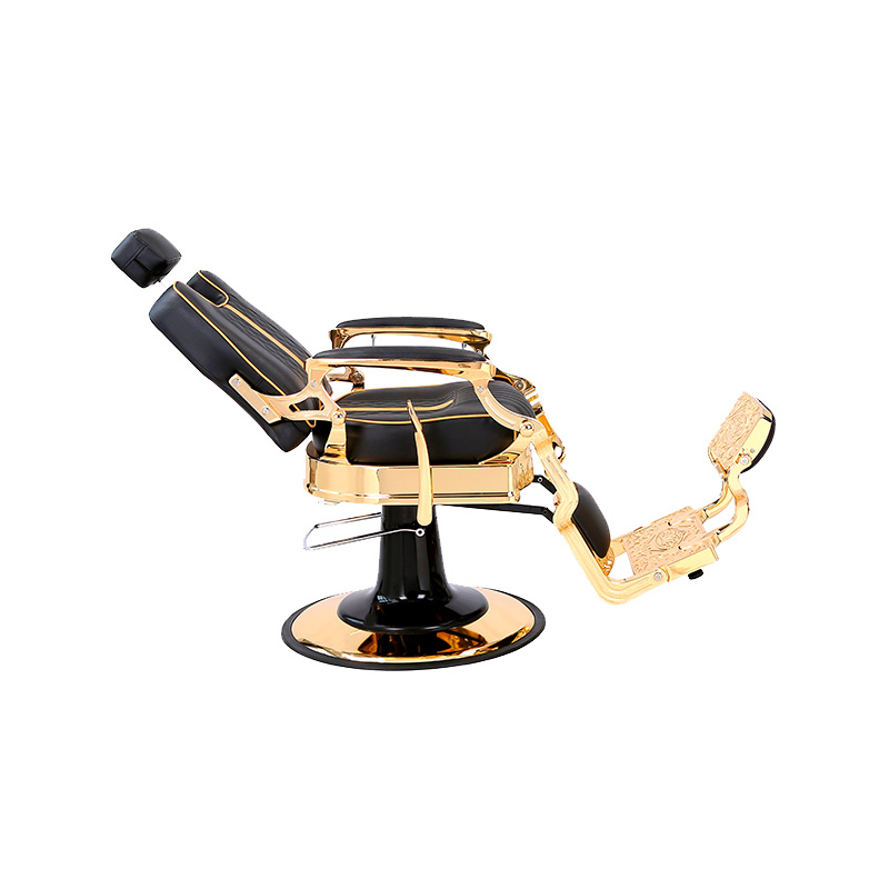 HZ87104 Industriële stijl verstelbare vintage kappersstoel met stevig metalen frame