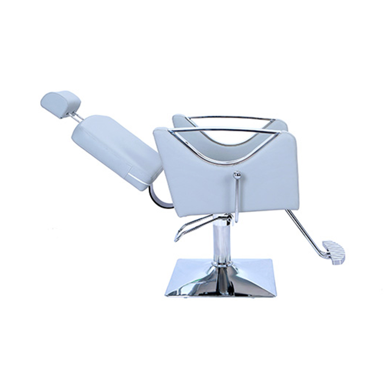 HZ8848C Wazig blauwgrijze salonstoel