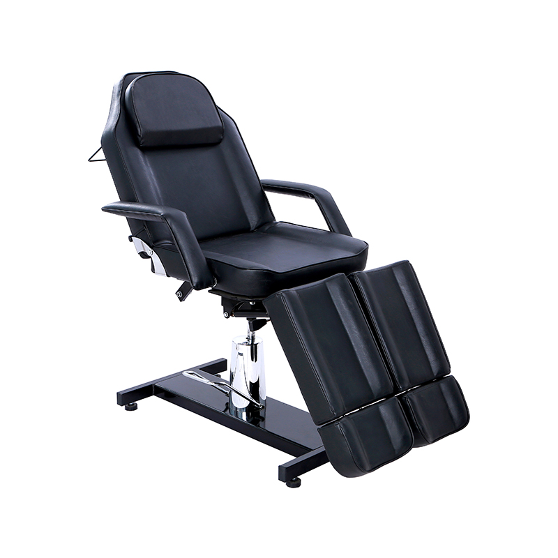 HZ006FT / HZ006B Verstelbare professionele tattootafel, gedeelde voetsteunen, schoonheidsbed