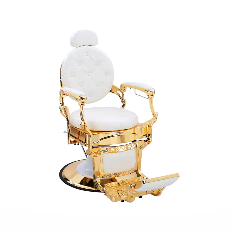 HZ8799ABK / HZ8799AGR / HZ8799WG / HZ8799RG Heren kappersstoel met oliekop, kappersstoel