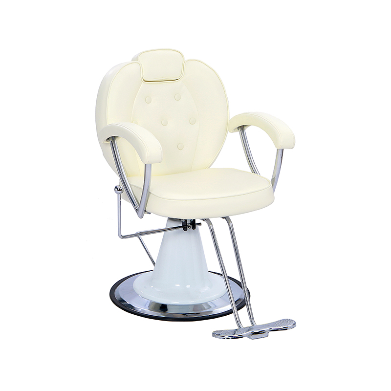 HZ8712C / HZ8712B / HZ8712 Bige kappersstoel rugleuning gesp mode salon stoel