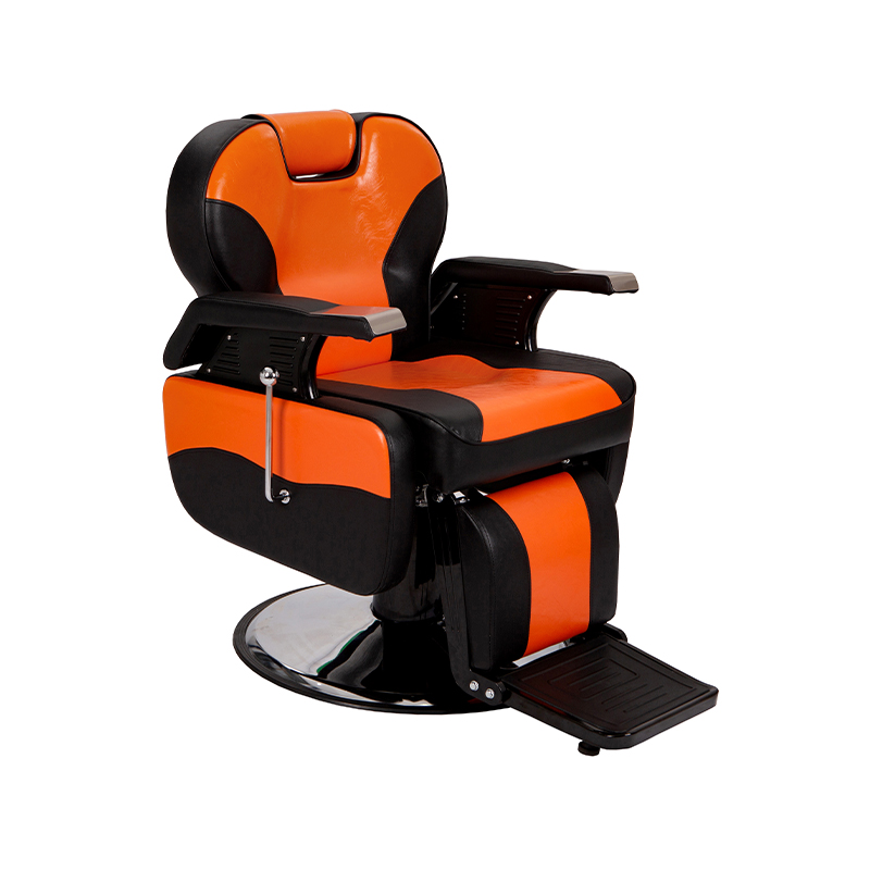 HZ8702D Zwarte klassieke kappersstoel, verstelbare kappersstoel voor kapsalon