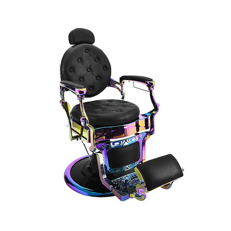 HZ8799XC Retro kappersstoel met laserframe, zware kappersstoelen