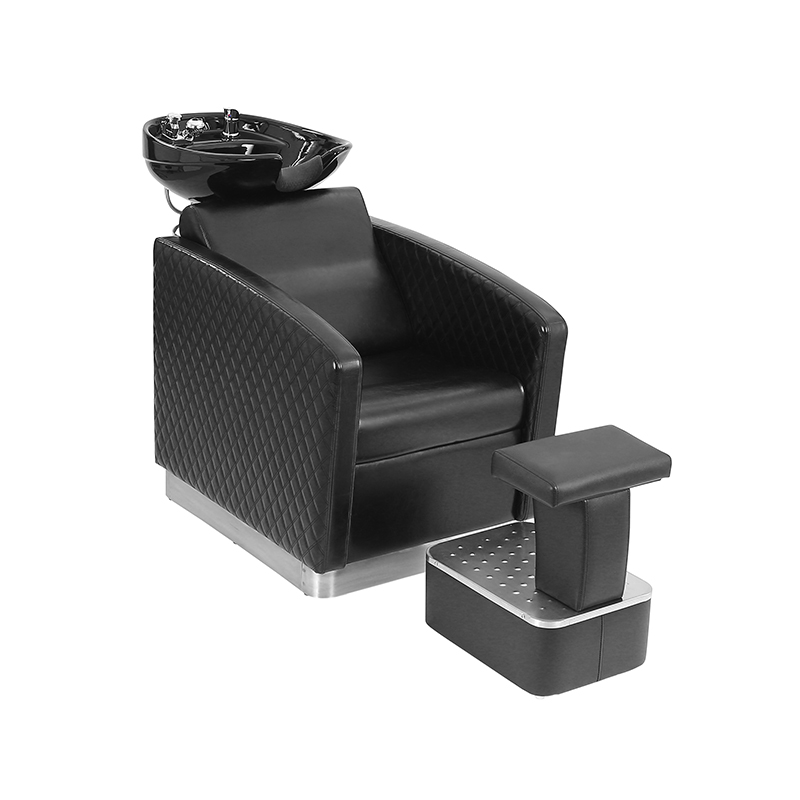 HZ9077-1 / HZ9077B Salonshampookom en stoelenset voor kapper