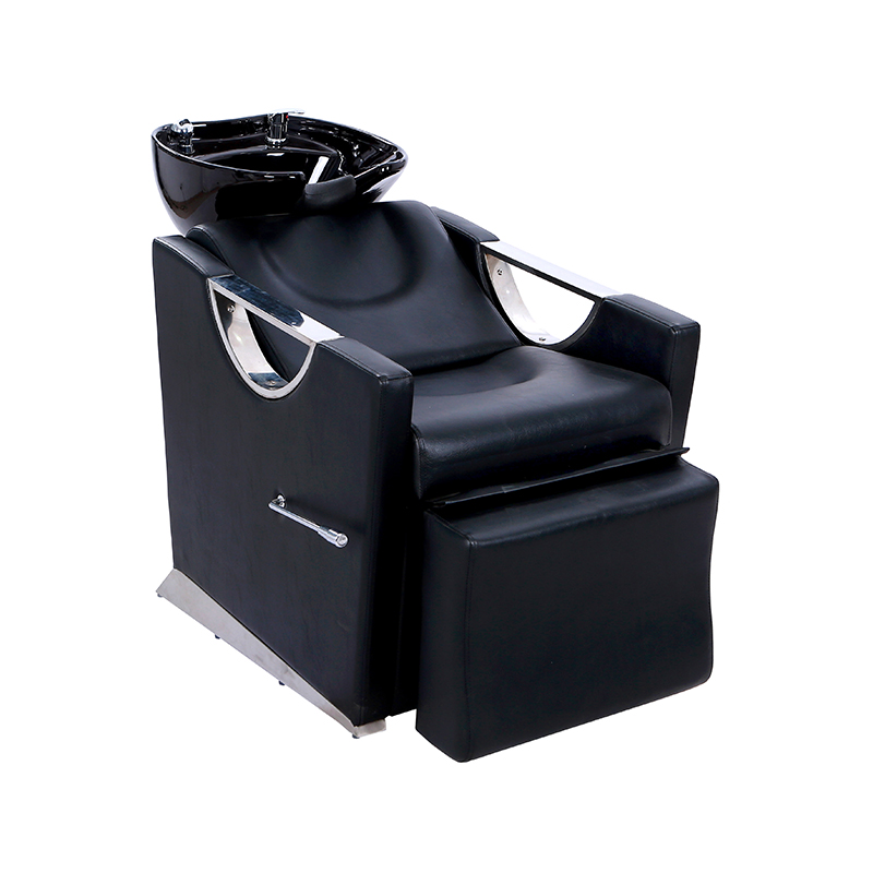 HZ9004 Verstelbare keramische shampoobak, wastafel en stoelenset