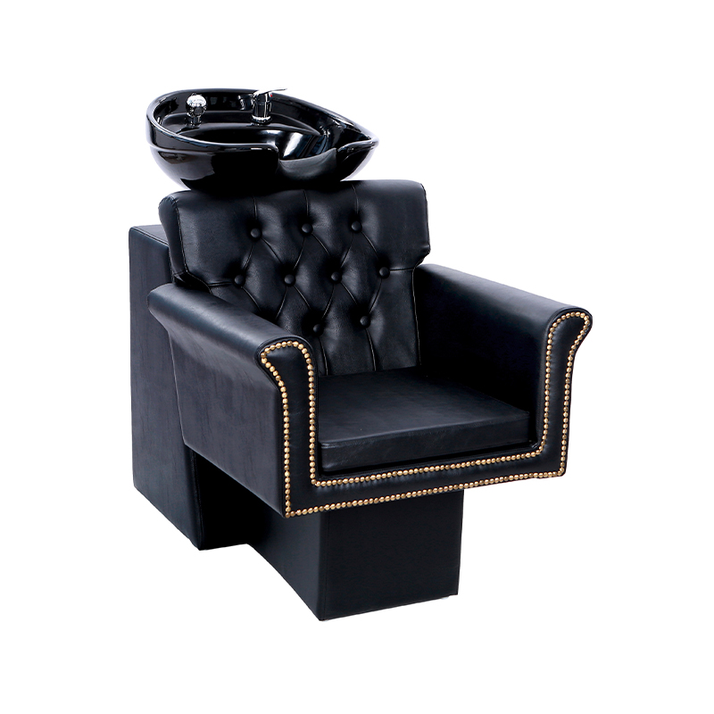 HZ9068 Backwash shampoo keramische kom en stoelenset